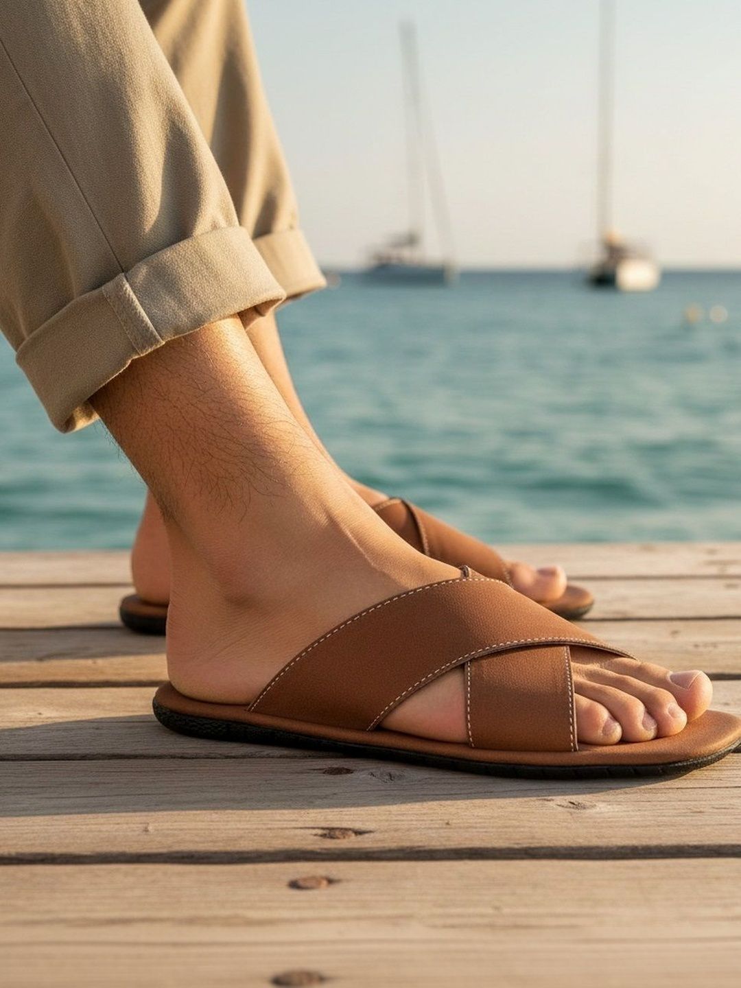 Mast & Harbour Men Sliders-picture-32