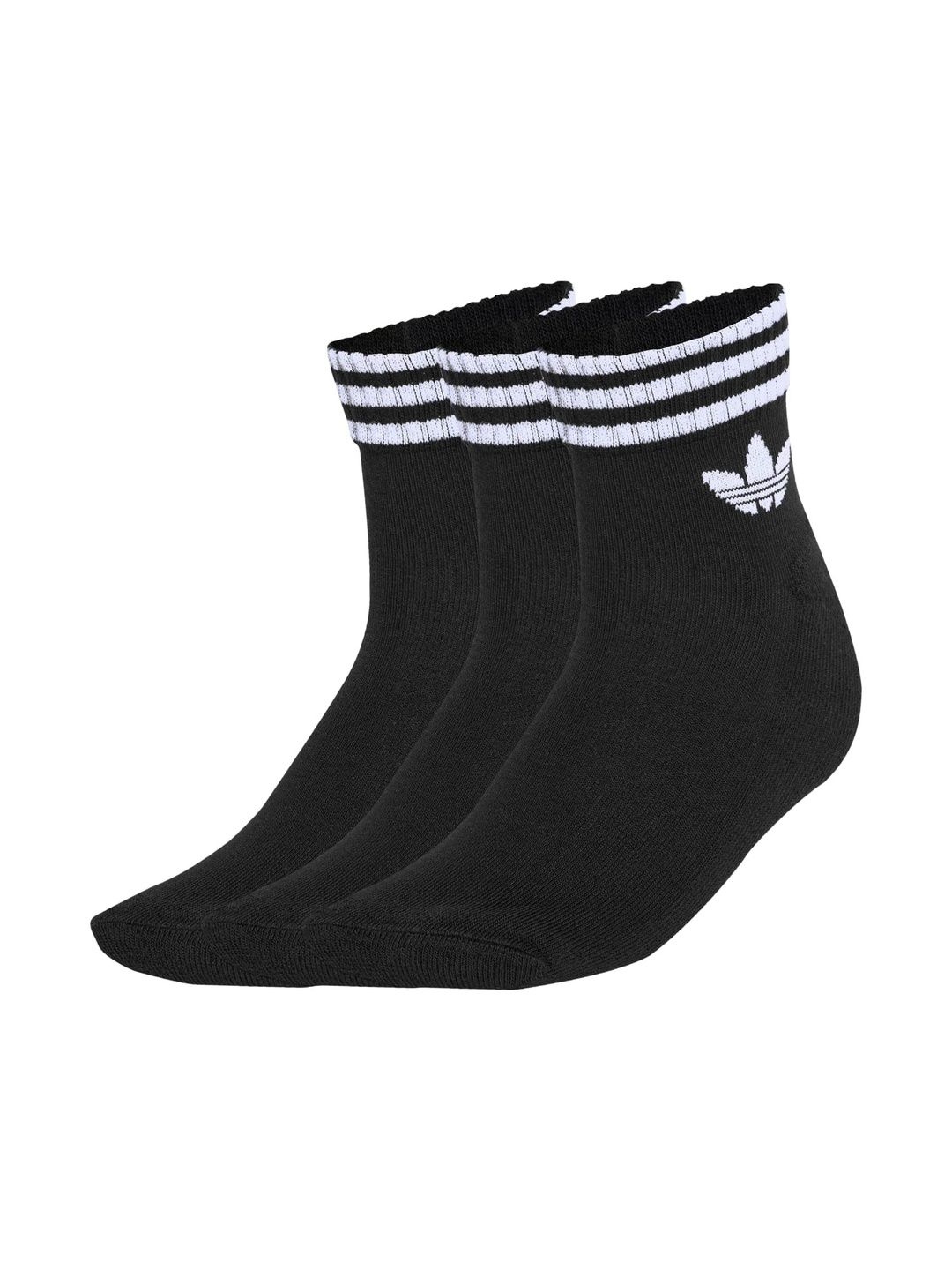ADIDAS Originals Unisex Cotton Striped Ankle Length Socks-picture-37