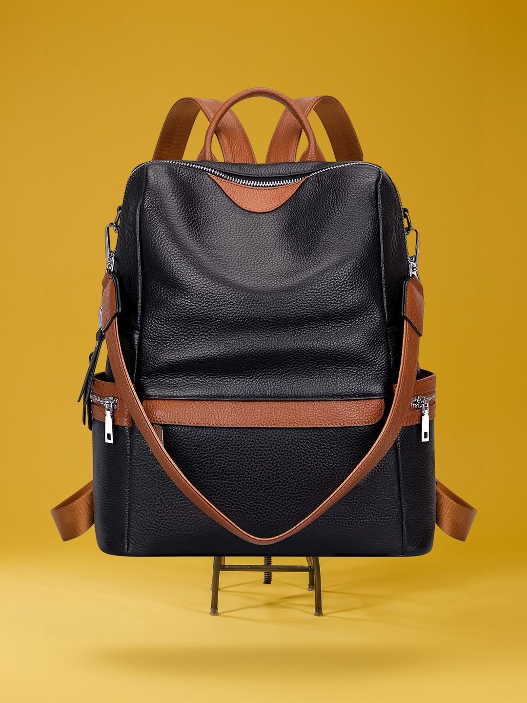 Spinsell Women Contrast Detail Backpack-picture-14