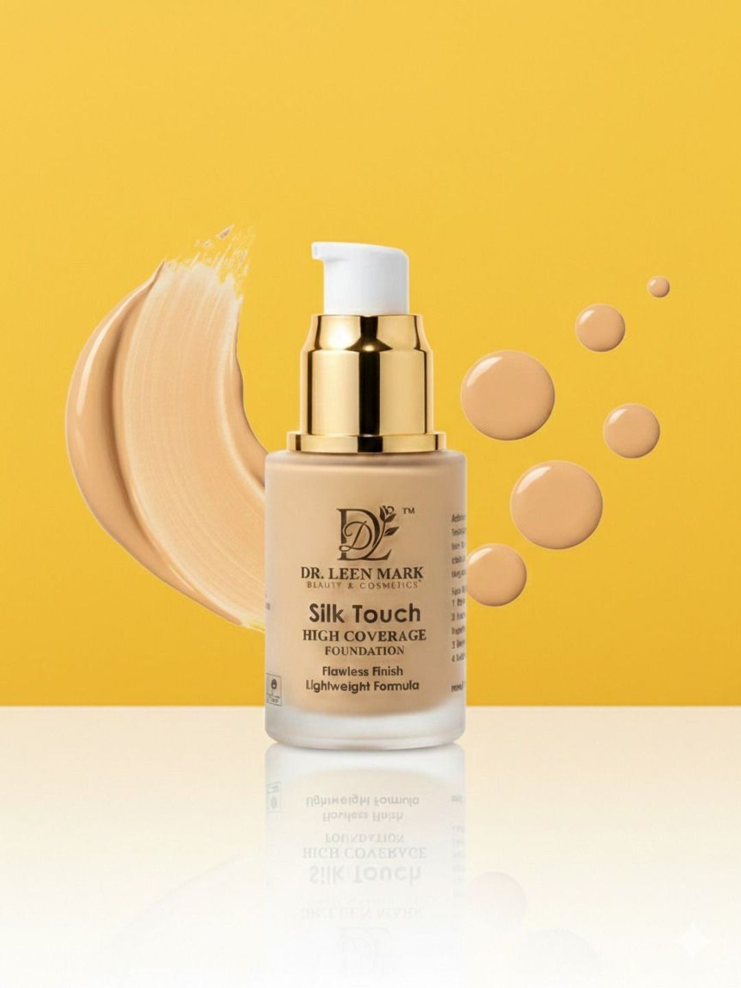 DR LEEN MARK Silk Touch High Coverage Foundation - 25 ml - Nude-picture-32