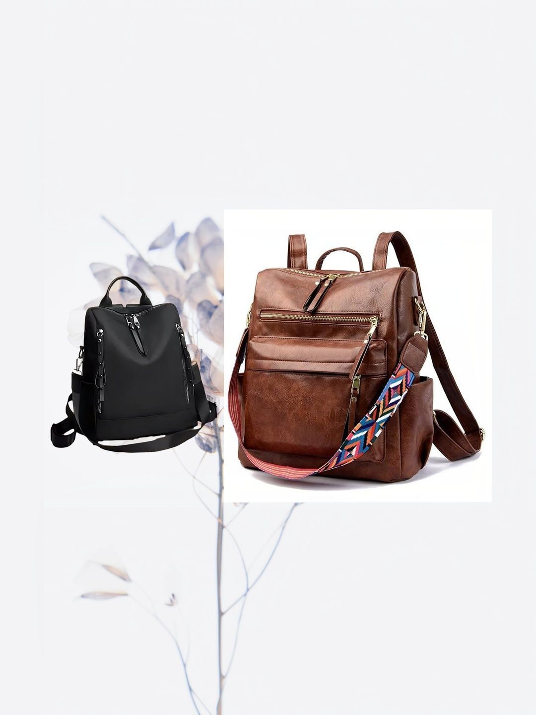 Spinsell Women Colourblocked Backpack-picture-17