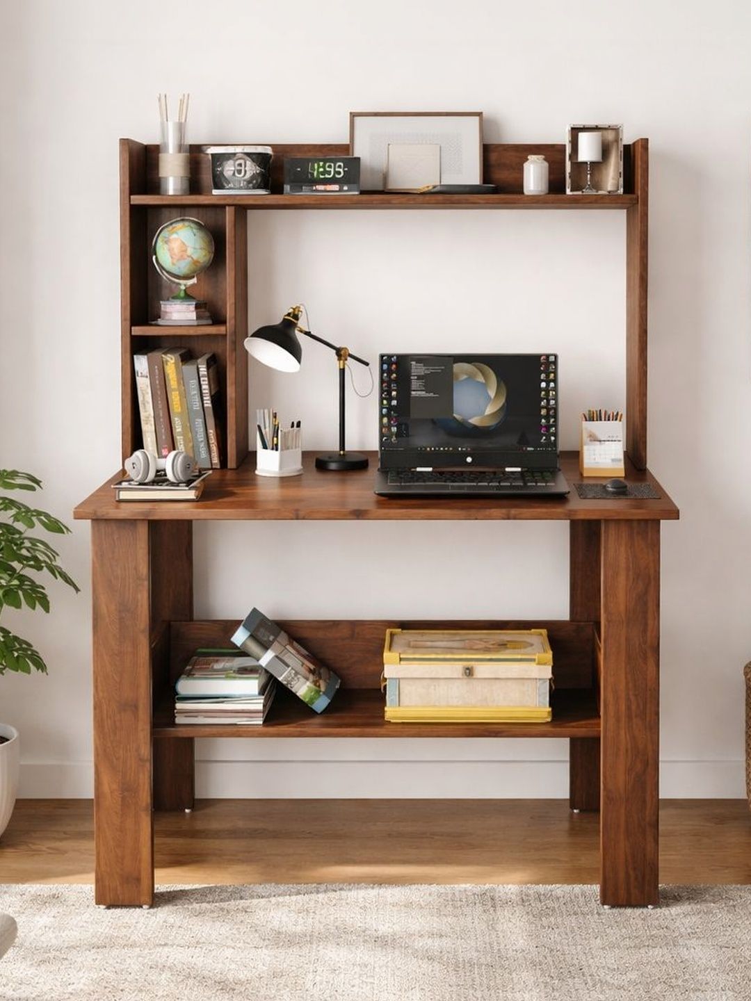 SPYDER CRAFT Engineered Wood Free Standing Study Table-picture-15