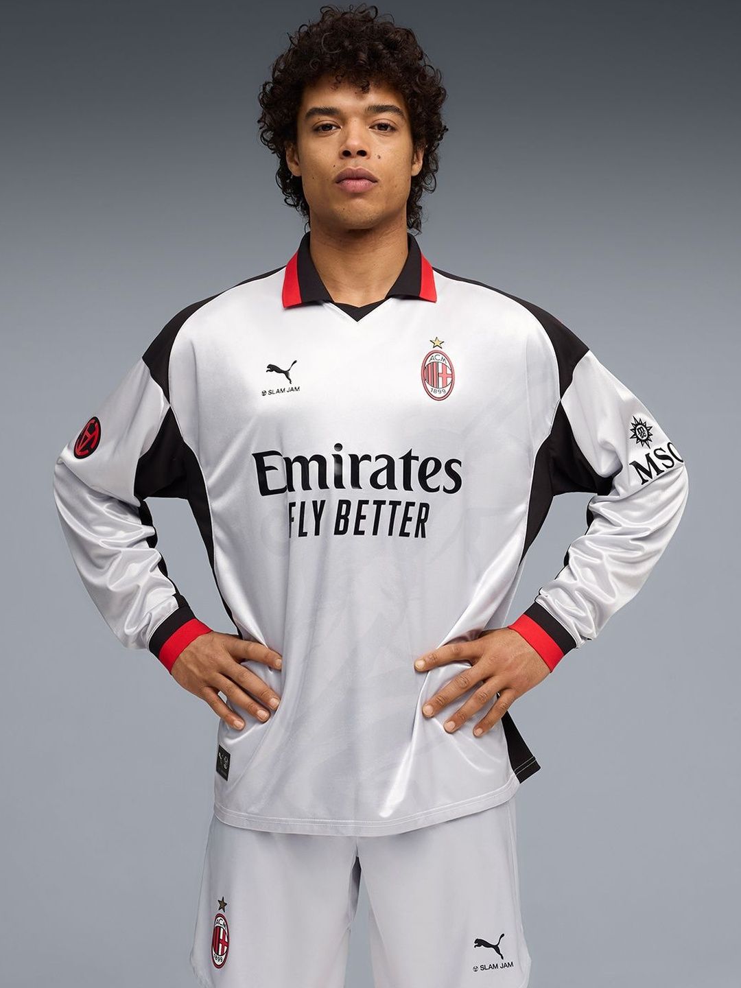 Puma AC Milan x Slam Jam Men's Long Sleeve Jersey-picture-24