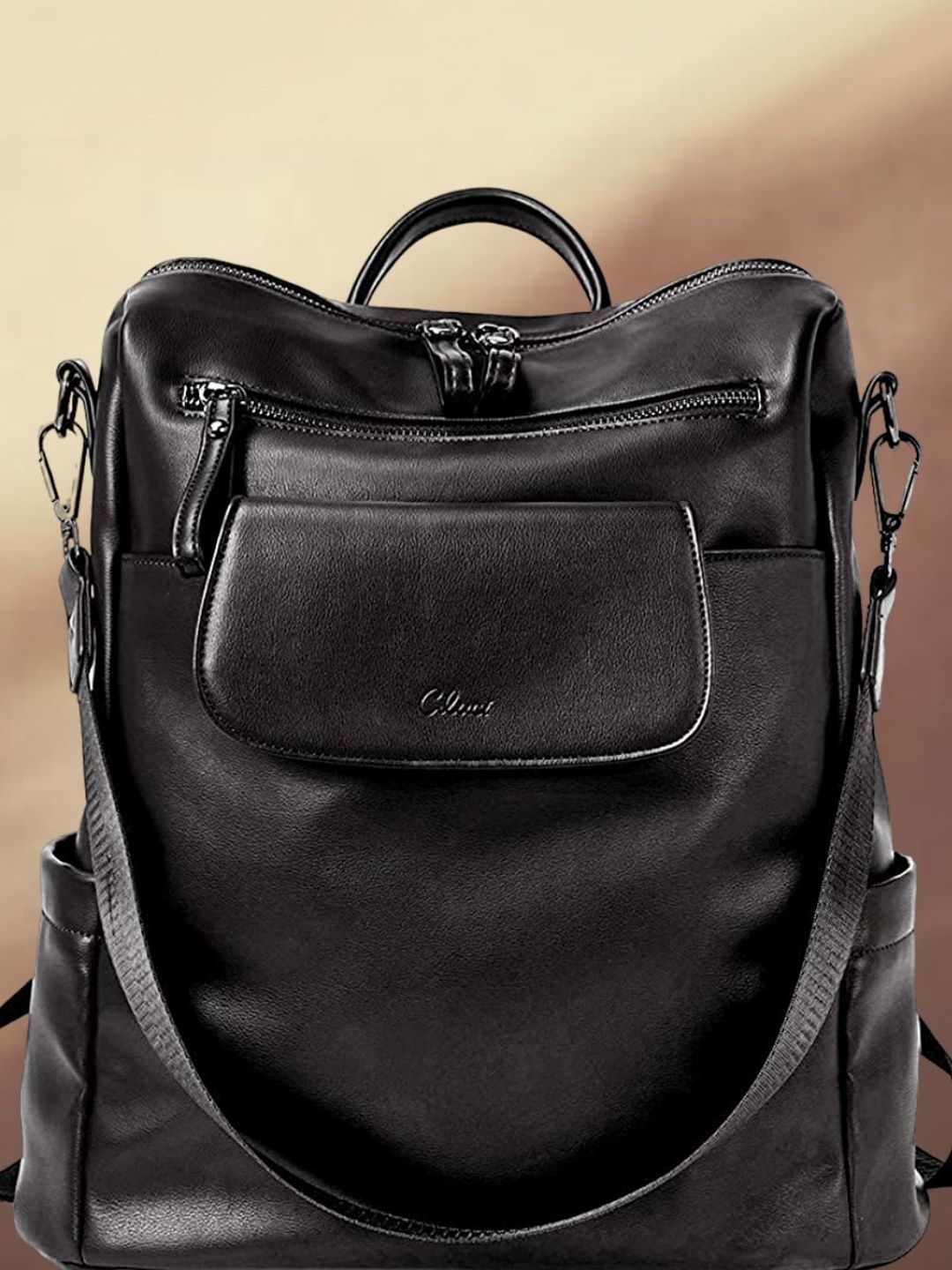 MomsyStore Men Textured Backpack-image-25