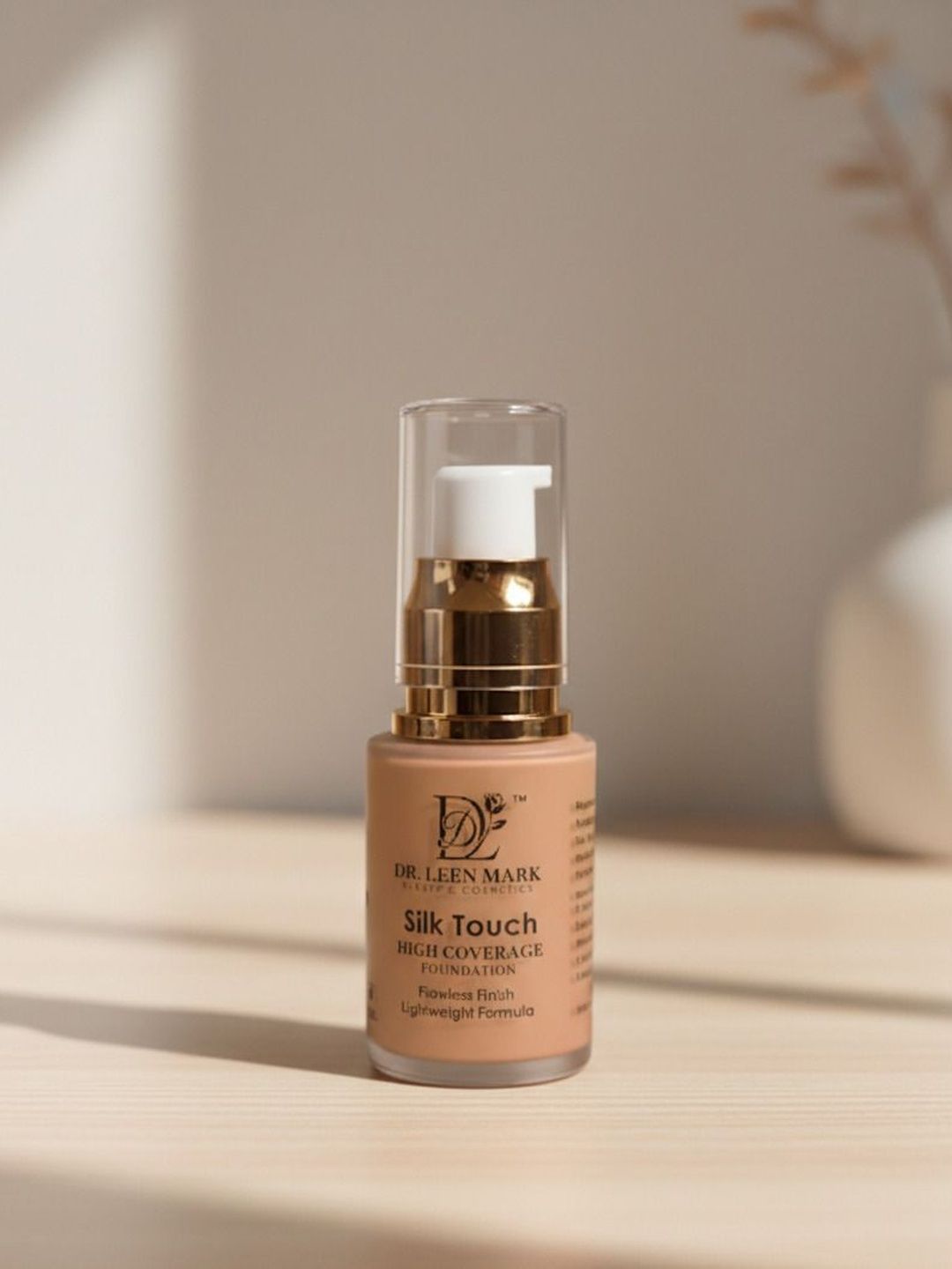 DR LEEN MARK Long Lasting Matte Finish Foundation - 30 ml - Nude-image-12