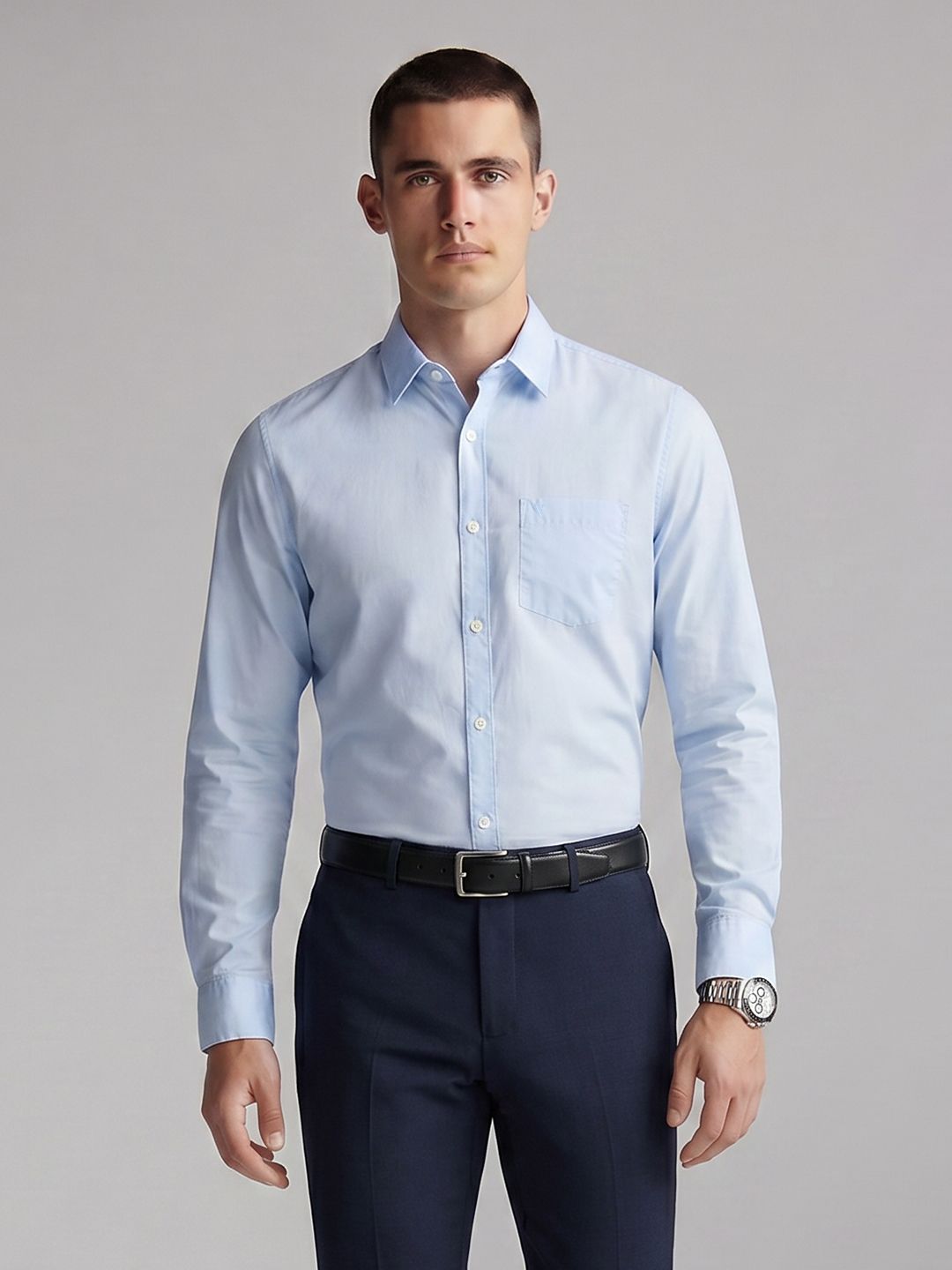 Van Heusen Pure Cotton Formal Shirt-picture-55