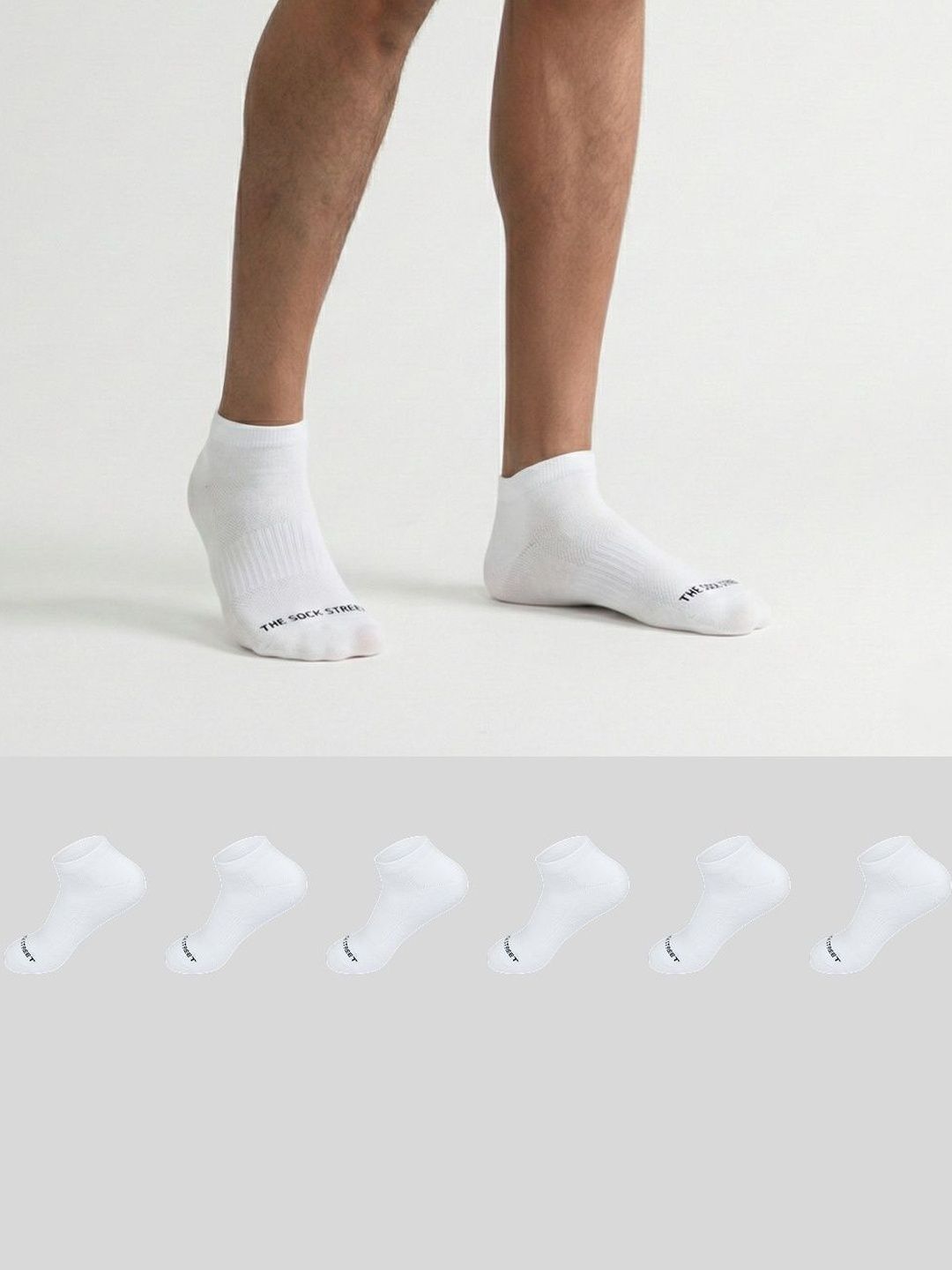 The Sock Street Unisex Cotton Assorted Ankle Length Socks-picture-12