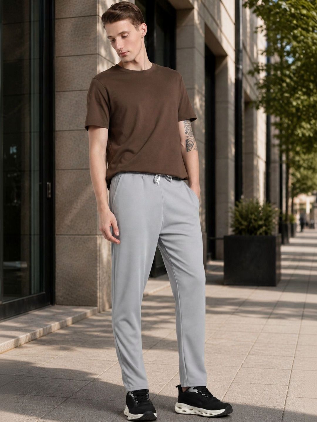 SZN Men Regular Fit Training Track Pants-picture-28