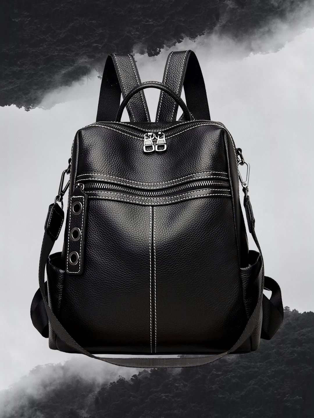Spinsell Women Contrast Detail Backpack-picture-50