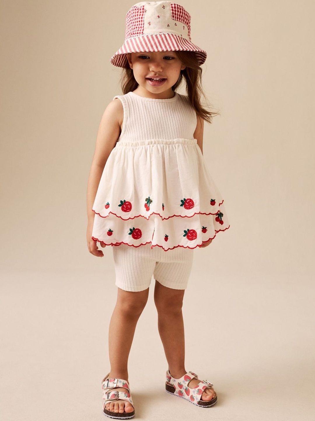 NEXT Tropical Embroidery Tunic with Shorts-picture-13