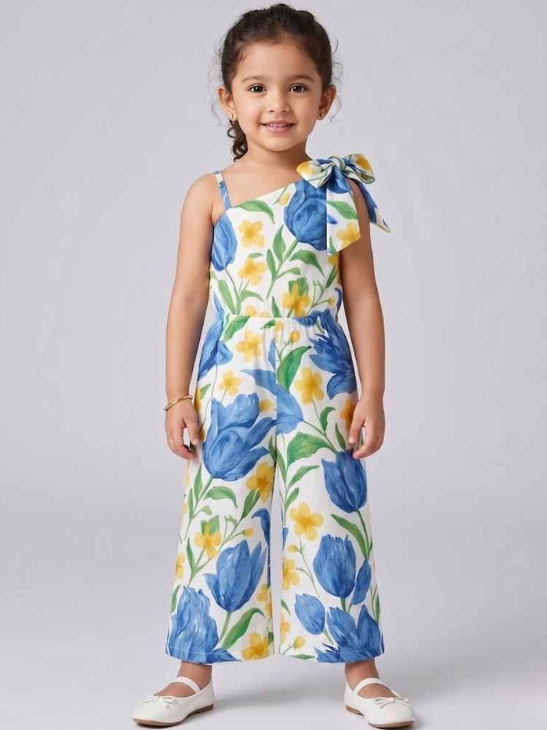 KEVORA APPARELS Floral Cotton Printed Top with Palazzos-picture-18