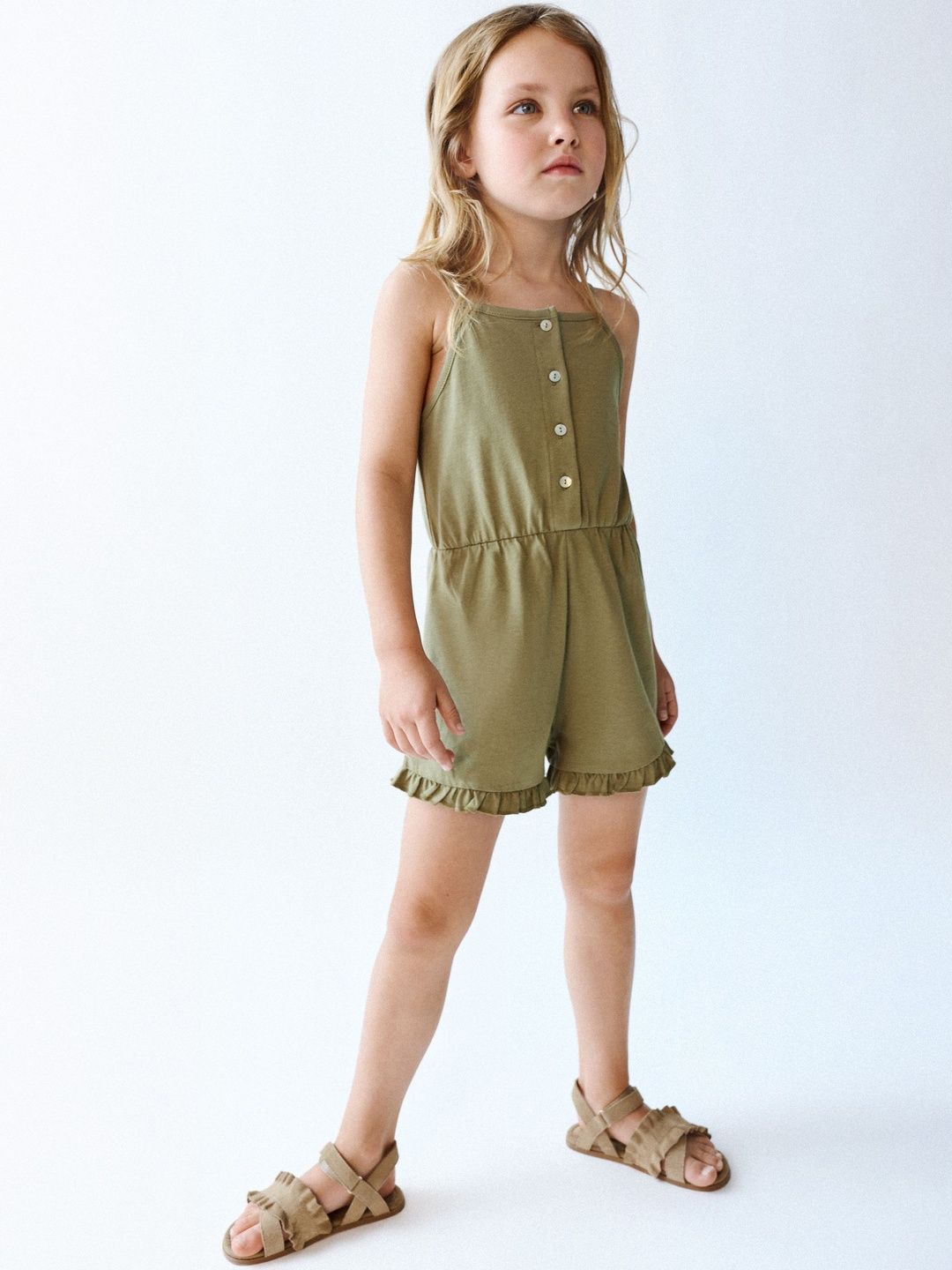 Mango Kids Girls Playsuit Jumpsuit-picture-18