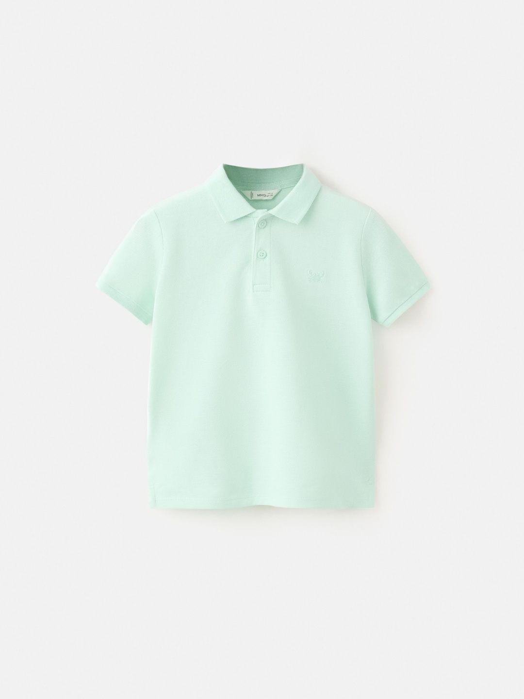 Mango Kids Boys Polo Collar Pure Cotton T-shirt-picture-17