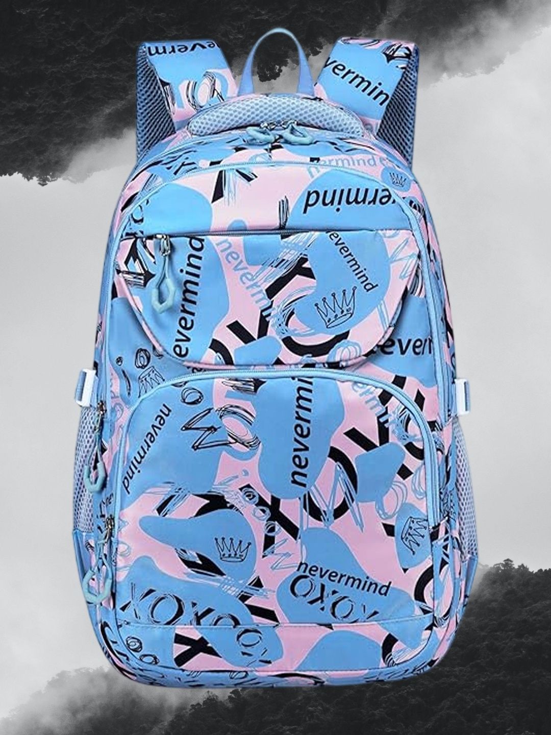 MomsyStore Men Typography Printed Backpack-image-15