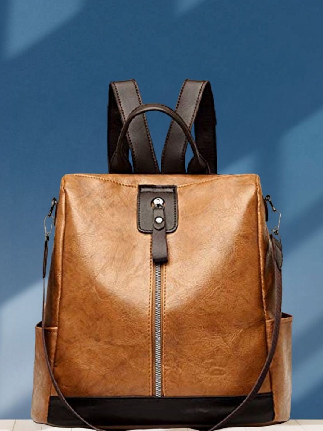 MomsyStore Women Colourblocked Backpack-picture-33