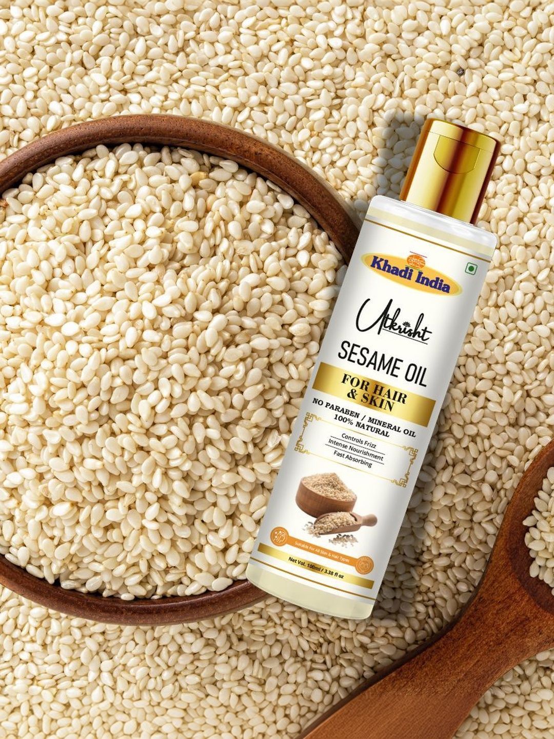 Utkrisht Sesame Hair Oil - 100 ml-image-30