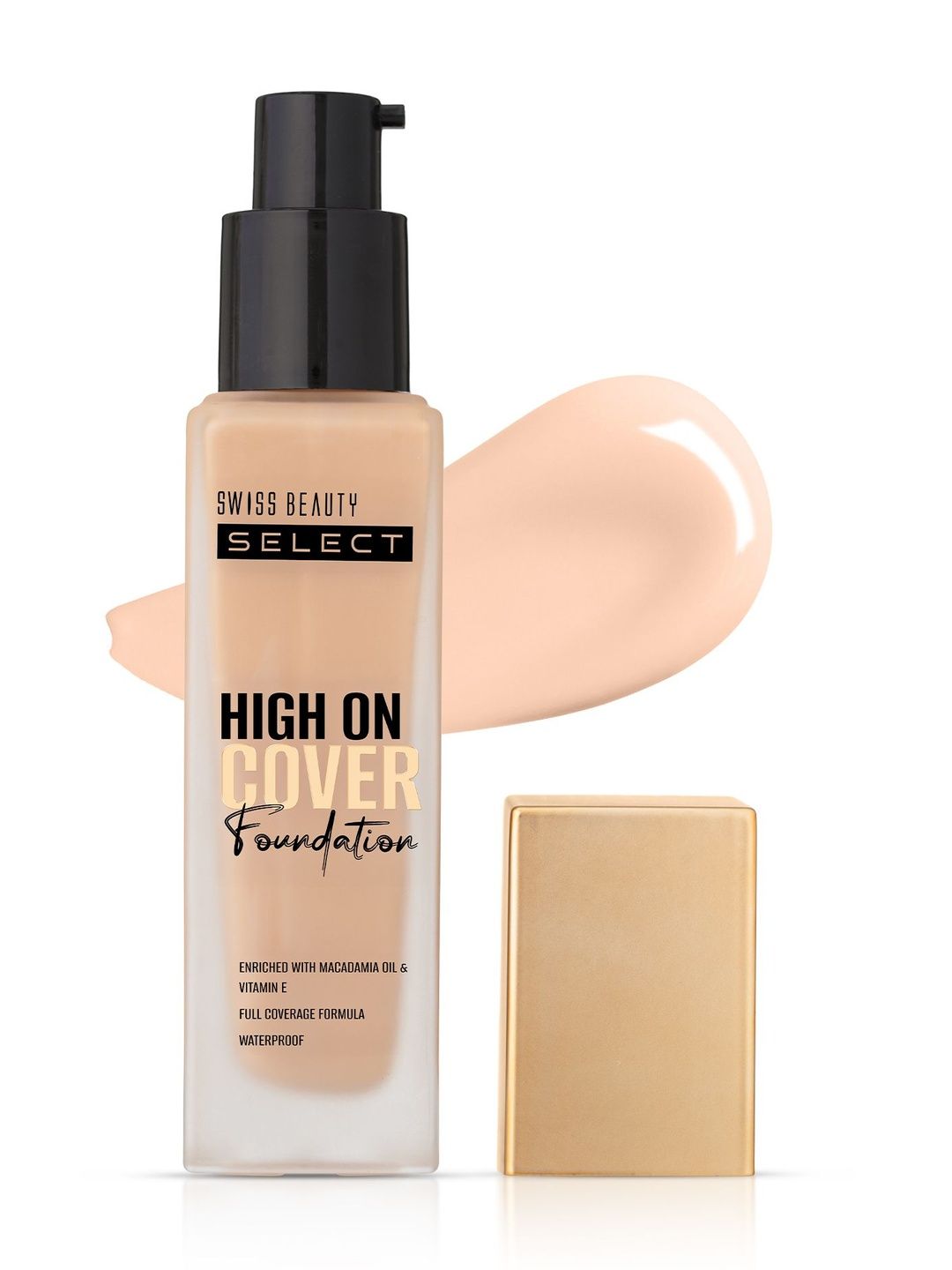 SWISS BEAUTY Select High On Cover Foundation 39 ml - Cool Cashew-image-20
