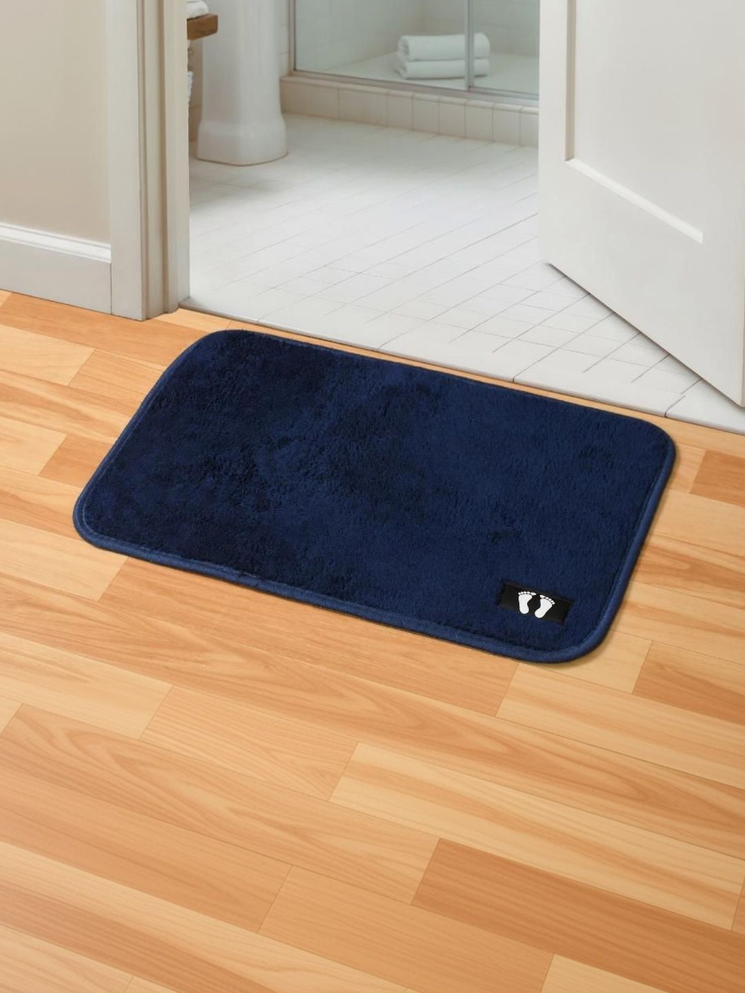 Aura Navy-Blue Anti-Skid Doormats-picture-38