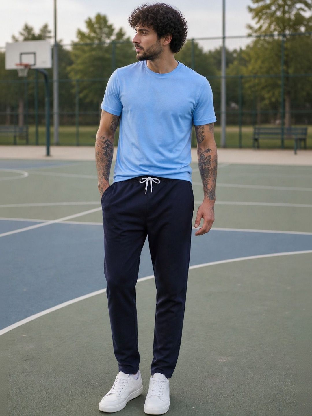 SZN Men Regular Fit Training Joggers-picture-30