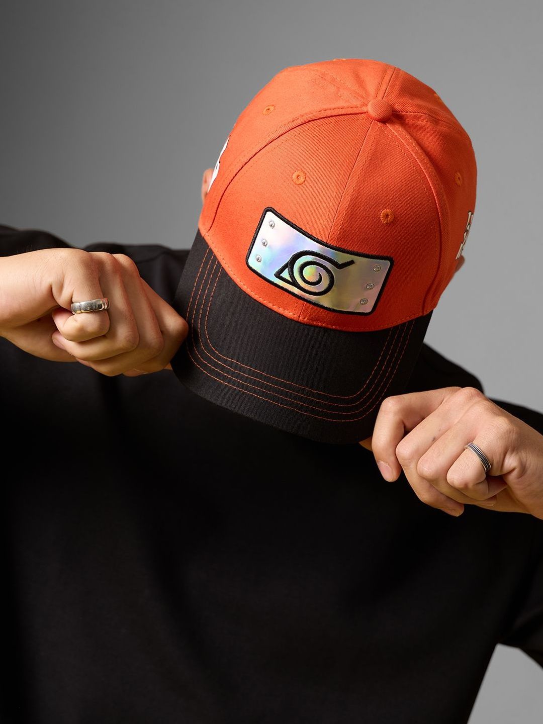 The Souled Store Unisex Embroidered Snapback Cap-picture-22