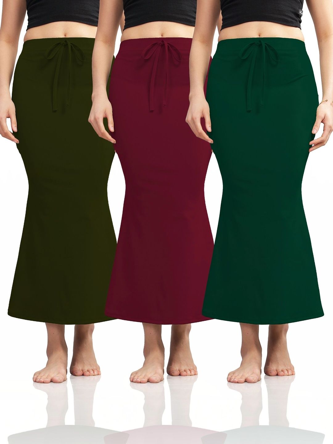 CALBONE Pack Of 3 High Rise Saree Shapewear-picture-46