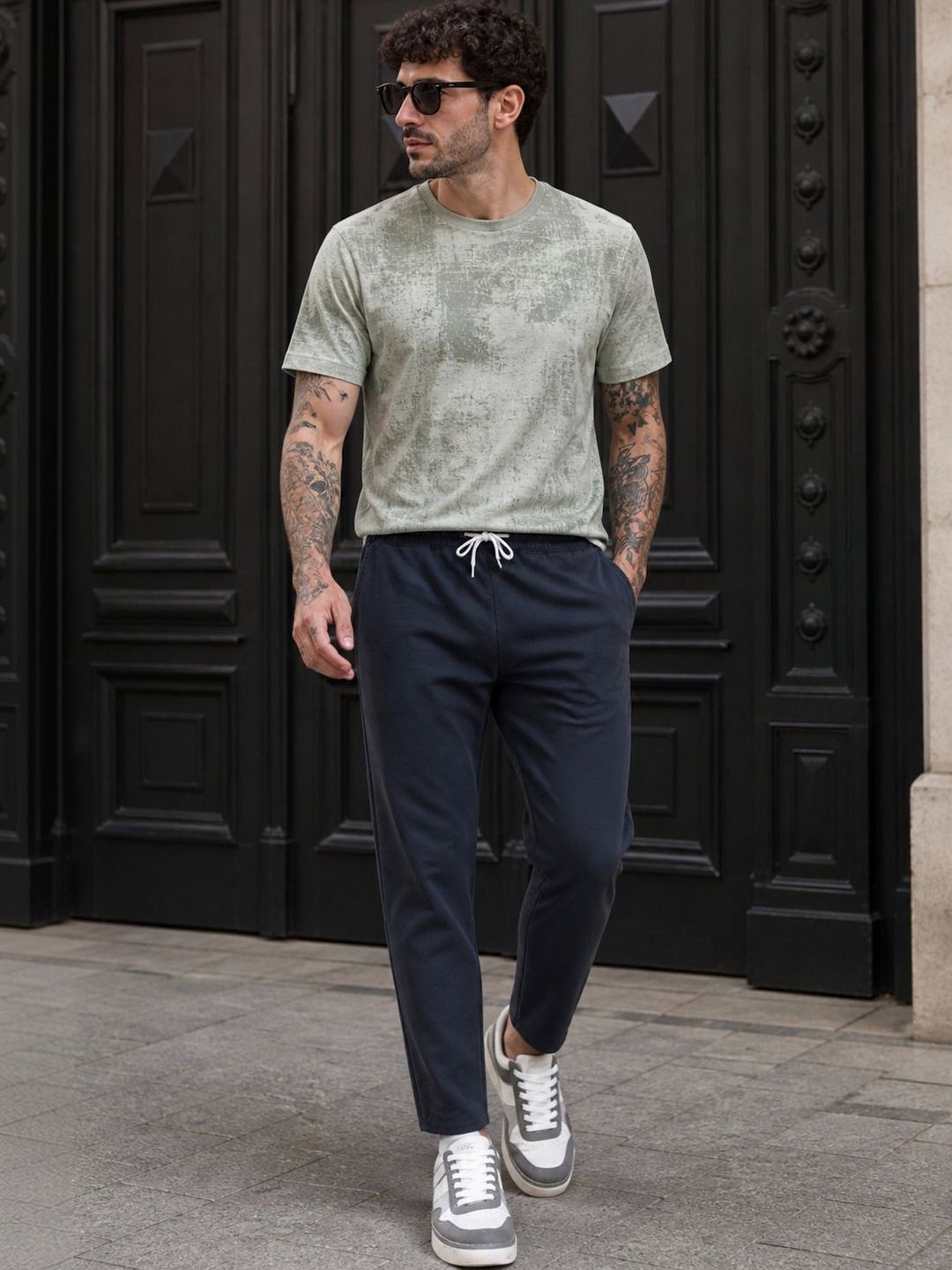 SZN Men Regular Fit Joggers-picture-15