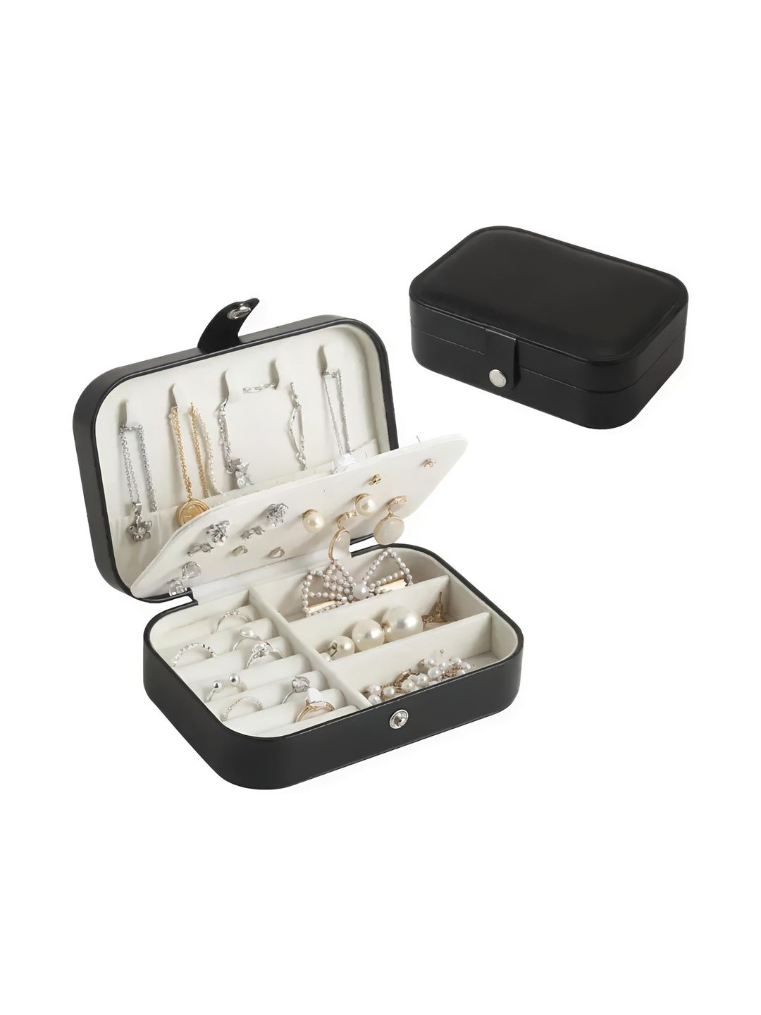 Lazer Black Set of 1 Regular Jewellery Organiser Organisers-picture-35