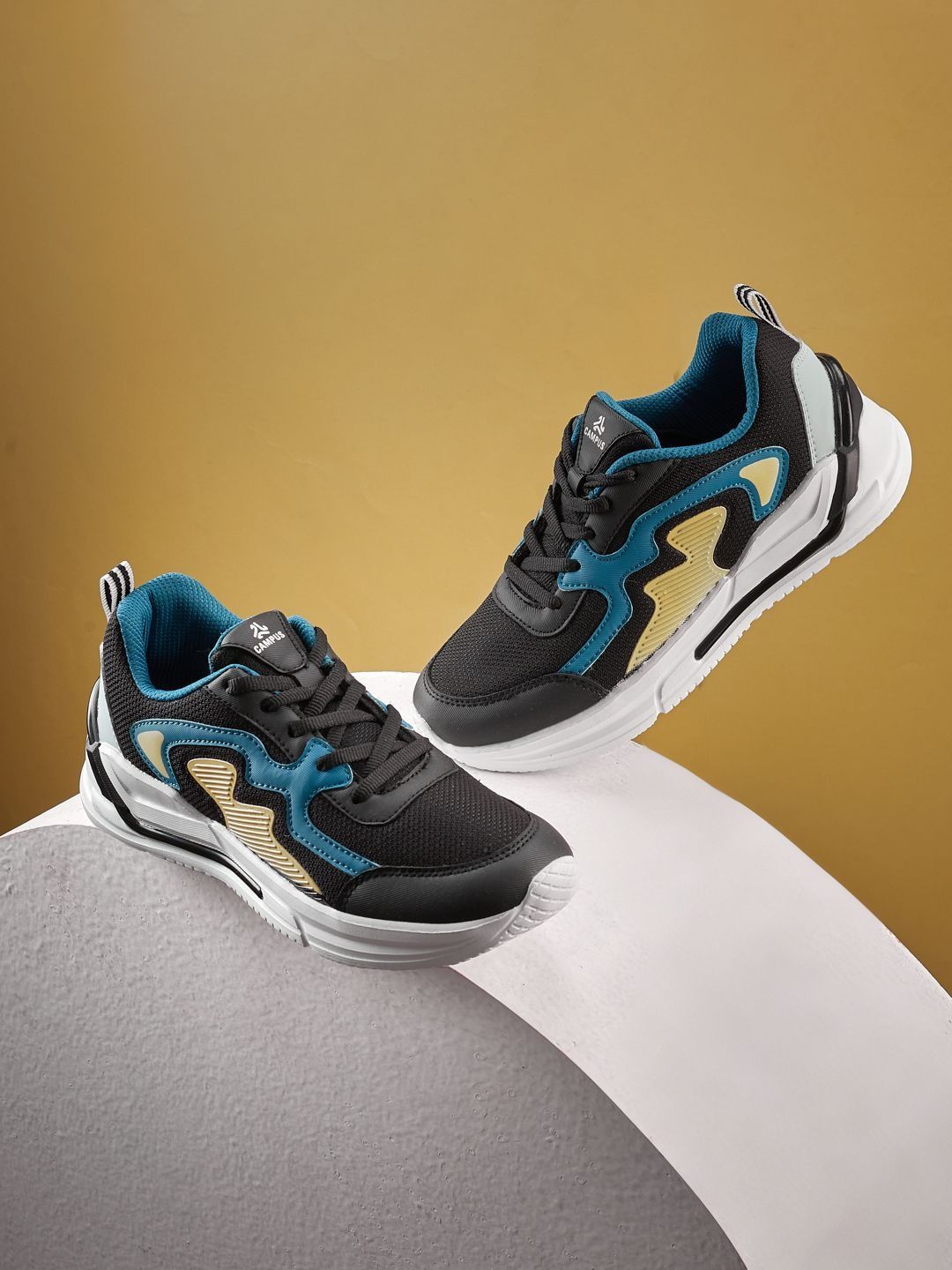 Campus Unisex Kids Colourblocked Sneakers-picture-53
