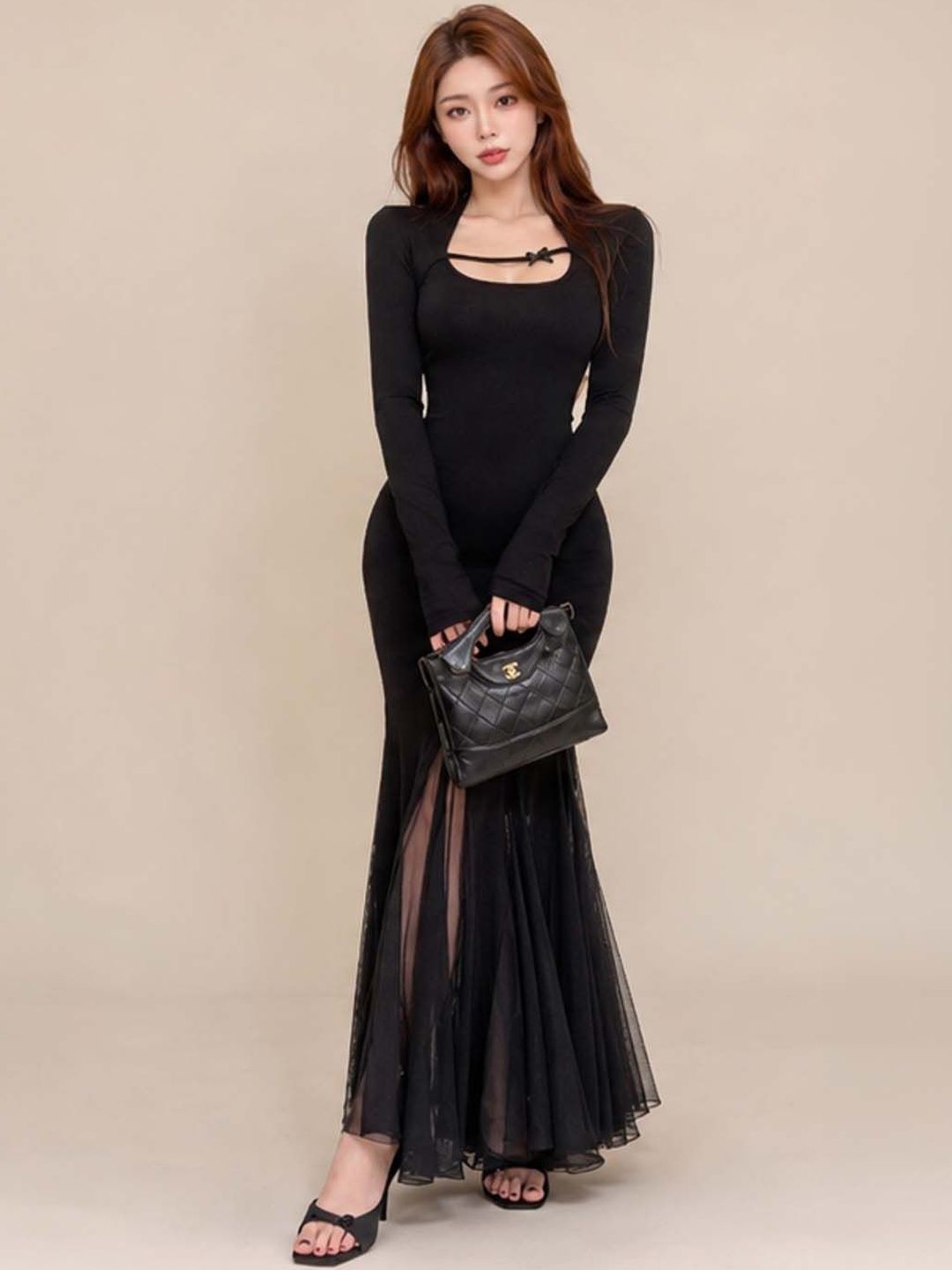 Suo Suo Bodycon Maxi Dress