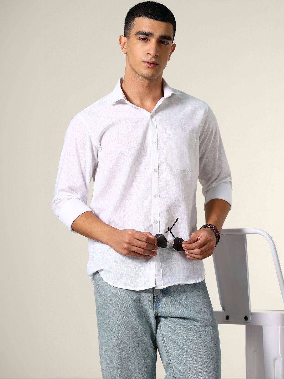 szn Men's Regular Fit Textured Casual Shirt-picture-16