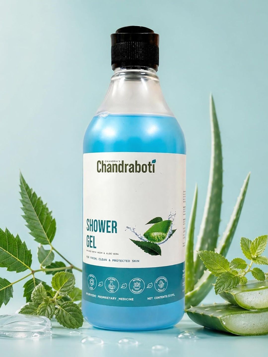 Chandraboti Aloe Vera Shower Gel - 300 ml-image-14