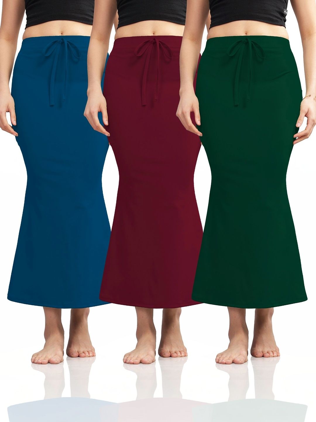 CALBONE Pack Of 3 High Rise Saree Shapewear-picture-46