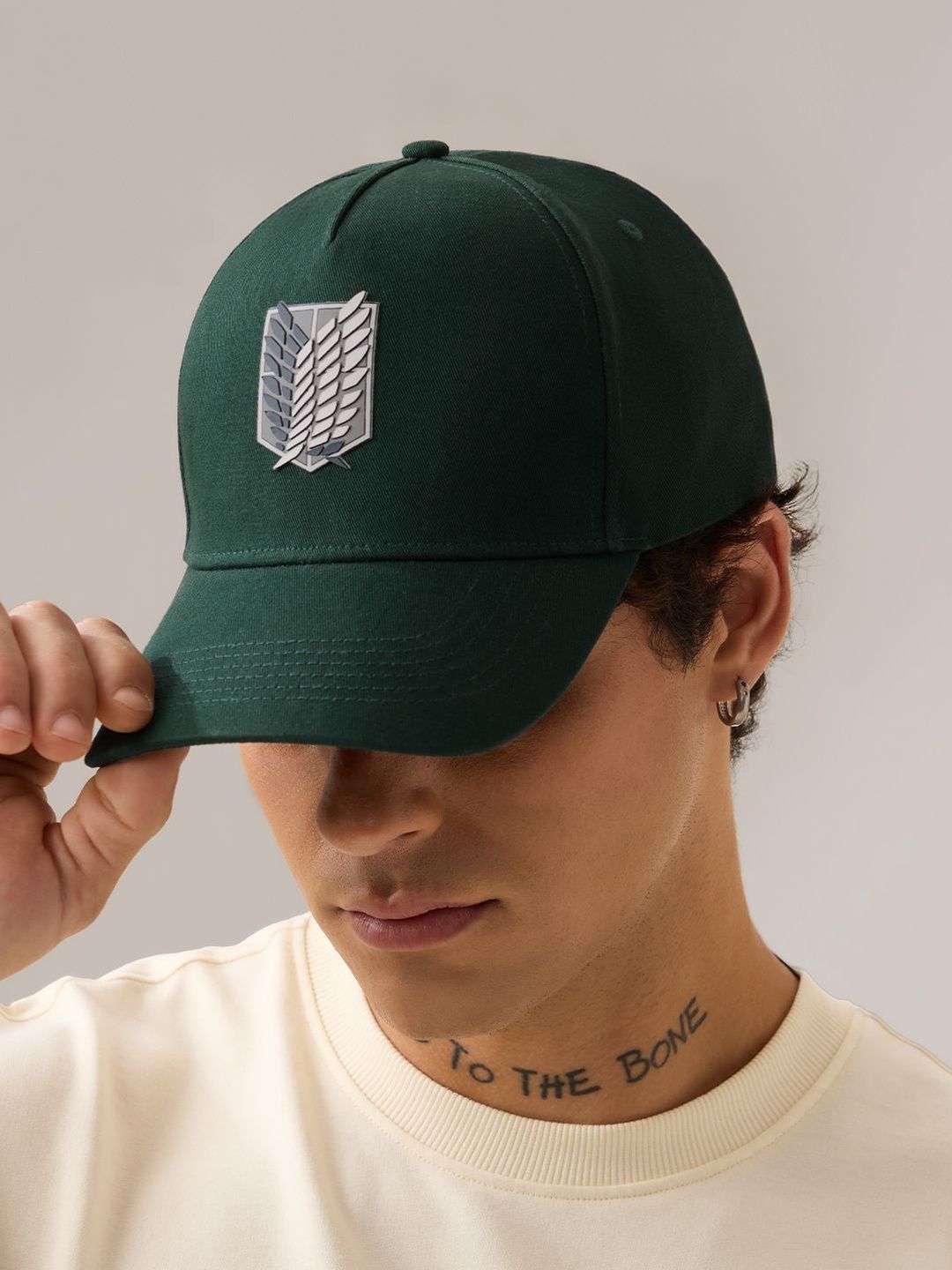 The Souled Store Unisex Embroidered Snapback Cap-picture-18