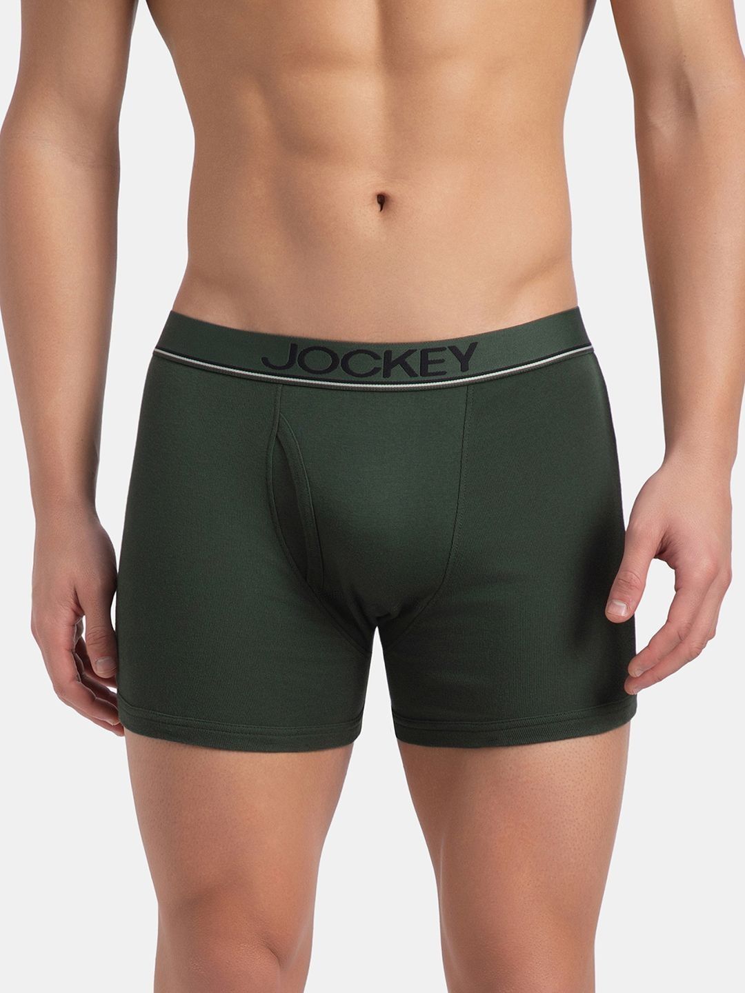 Jockey Cotton Solid Trunks-image-32