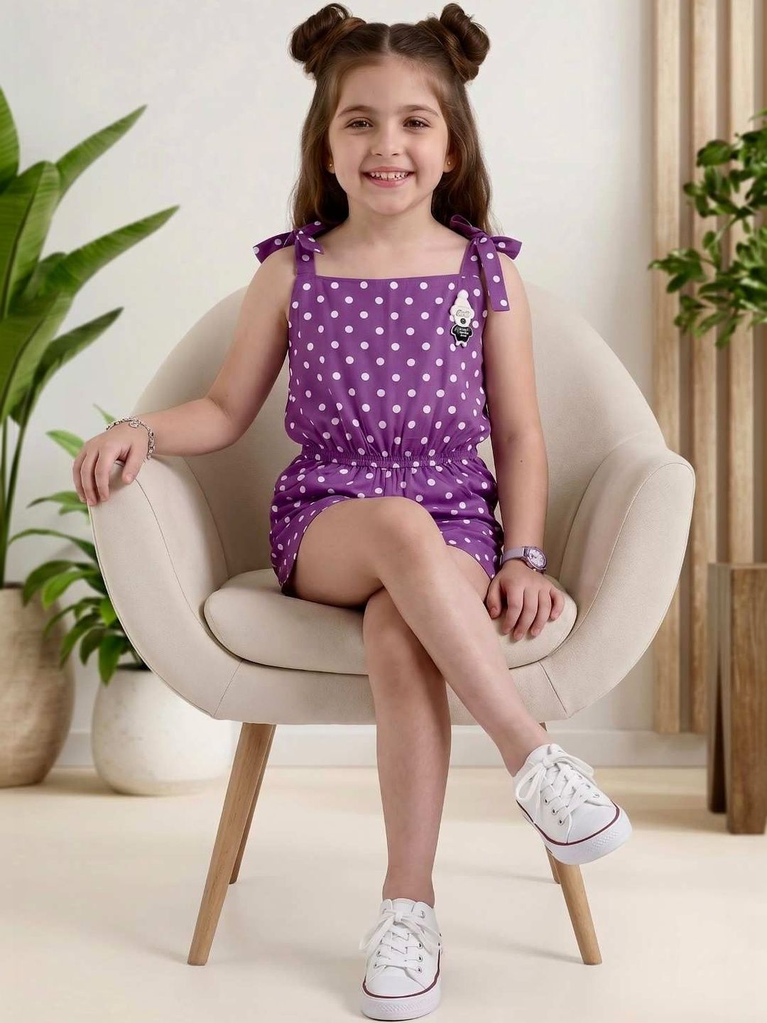 GLAMOUR WORLD GARMENTS Girls Printed Basic Jumpsuit-picture-48