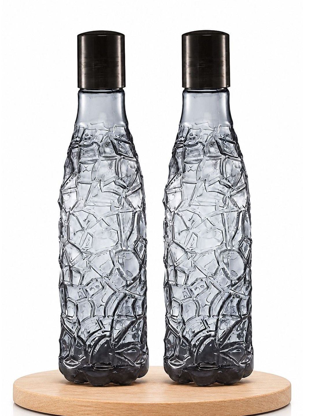Aura Black Set of 2 Plastic Other Water Bottle-image-9