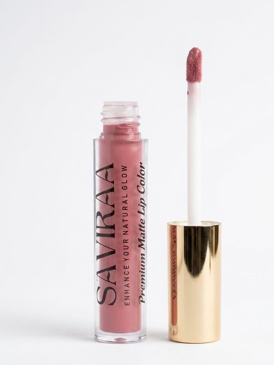 SAVIRAA Smudge Proof Long Lasting Lip Color - 5 ml - Rose Pink-picture-46
