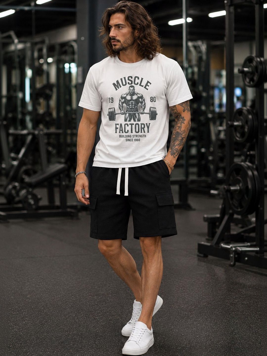 MaverIQ Men Running Cargo Shorts-picture-36