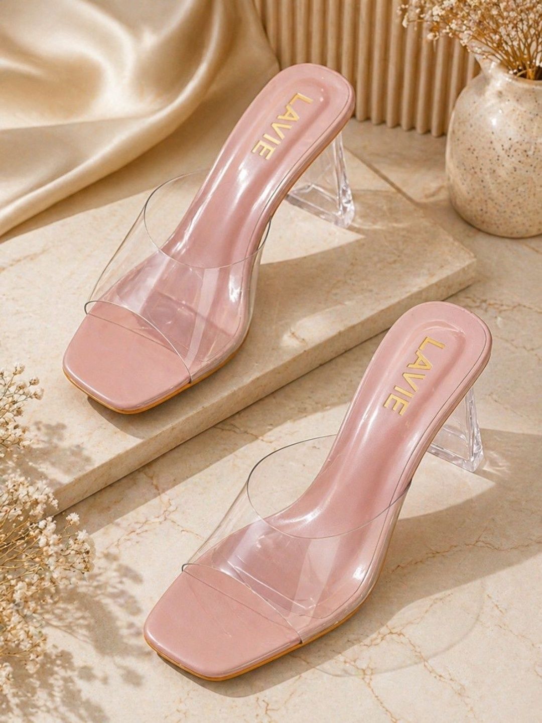 Lavie PU Party Block Mules-picture-30