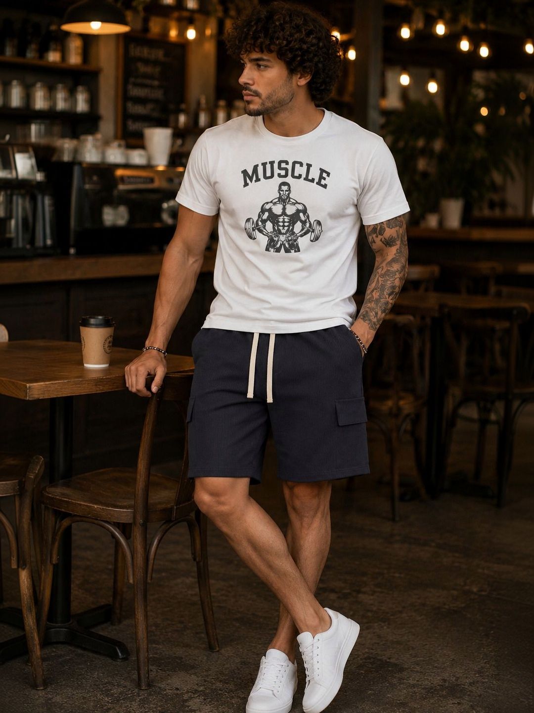 THE BEETEL HOUSE Men Running Cargo Shorts-picture-37