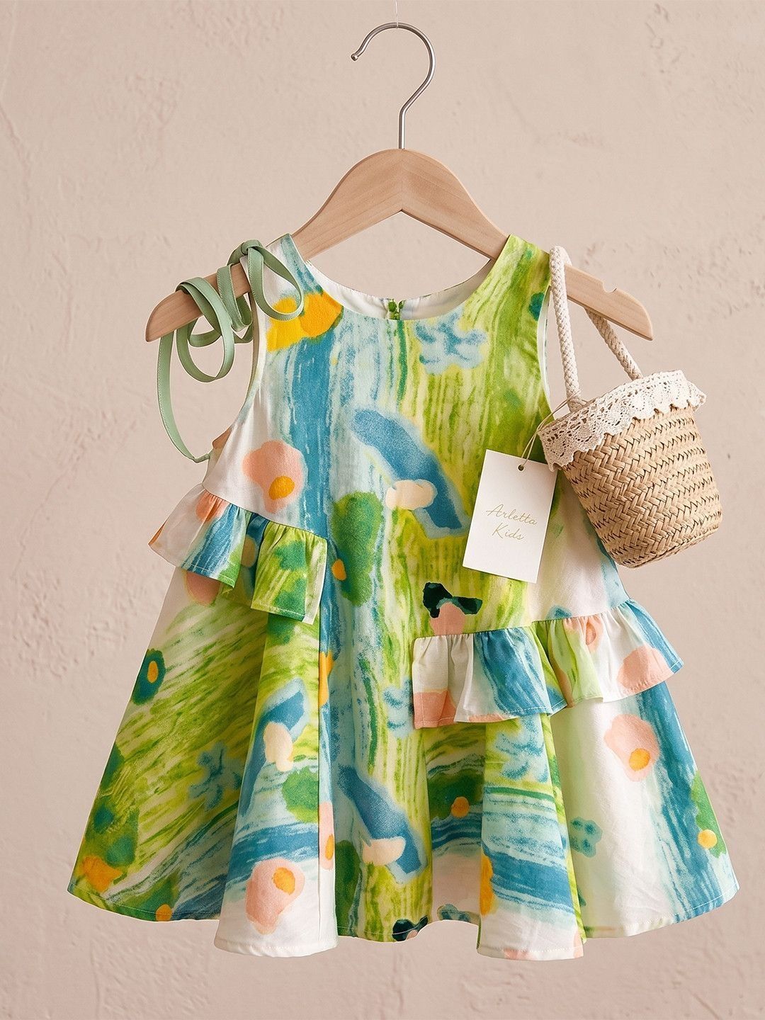 YK Print A-Line Midi Dress-picture-30
