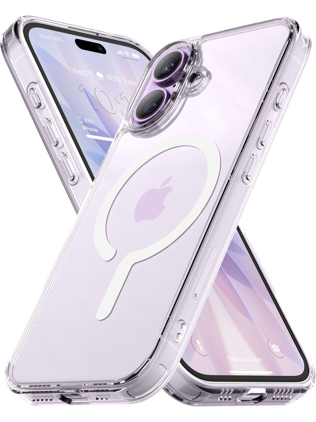 VAKU LUXOS Solid Printed iPhone 14 Pro Back Case Mobile Accessories-picture-53