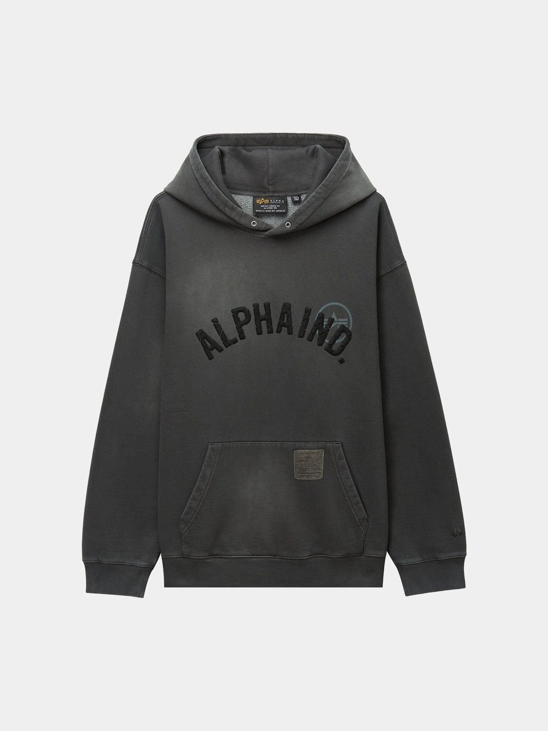 ALPHA INDUSTRIES Unisex Colourblocked Hooded Sweatshirt-picture-13