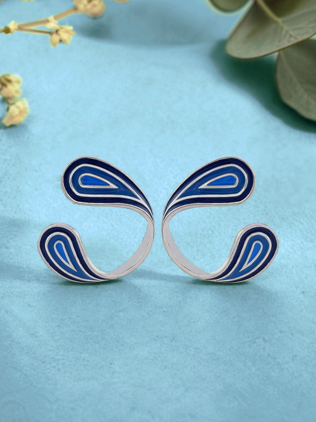 Voylla Floral Studs Earrings-picture-25