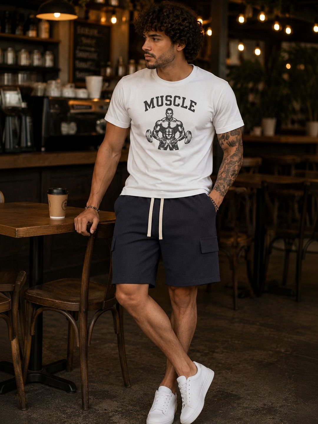 MaverIQ Men Running Cargo Shorts-picture-15