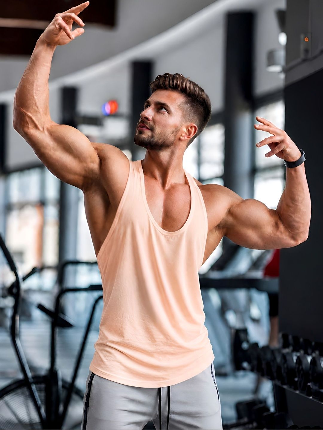 Friskers Cotton Gym Vest-image-16