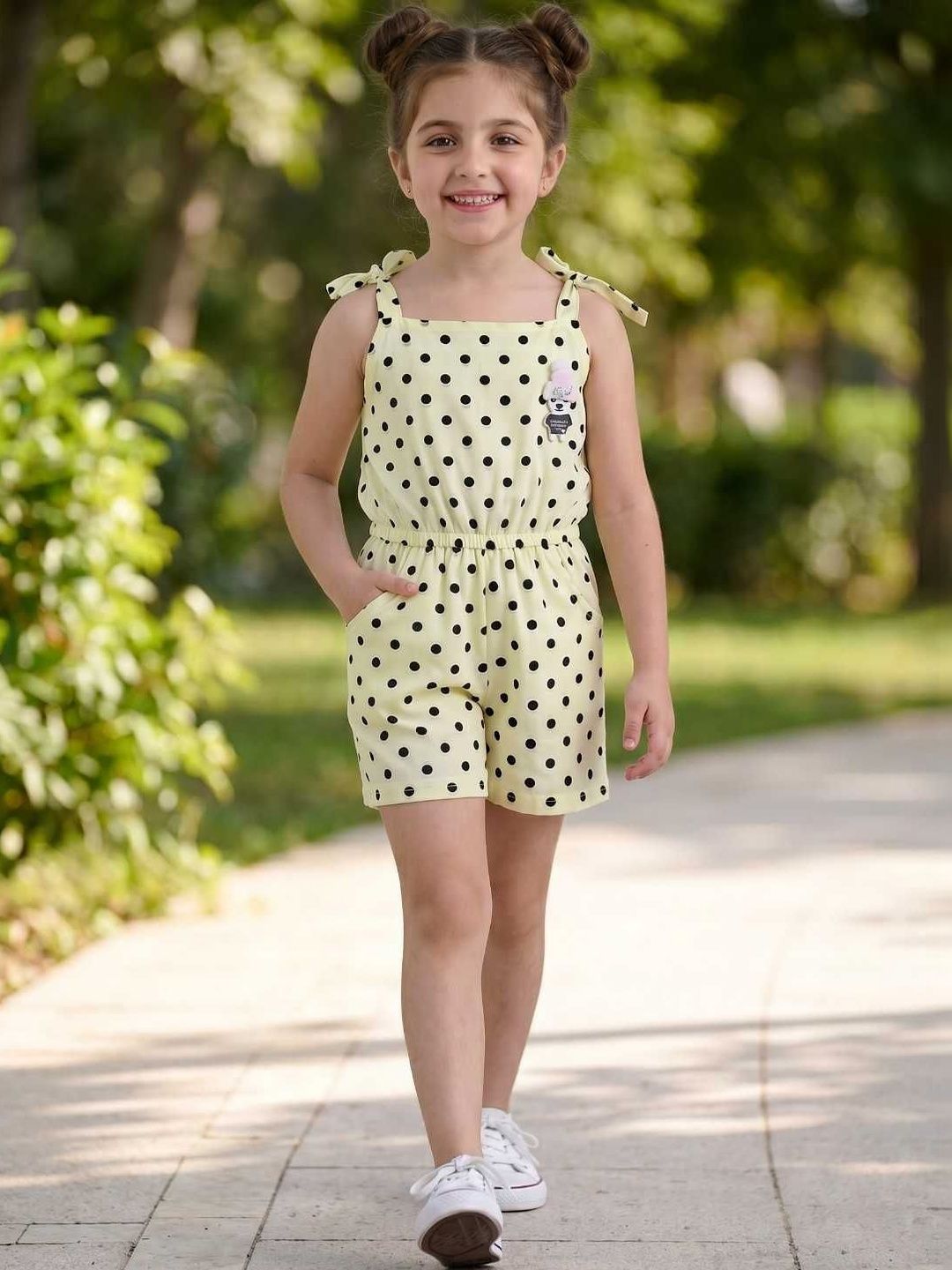 GLAMOUR WORLD GARMENTS Girls Printed Basic Jumpsuit-picture-55