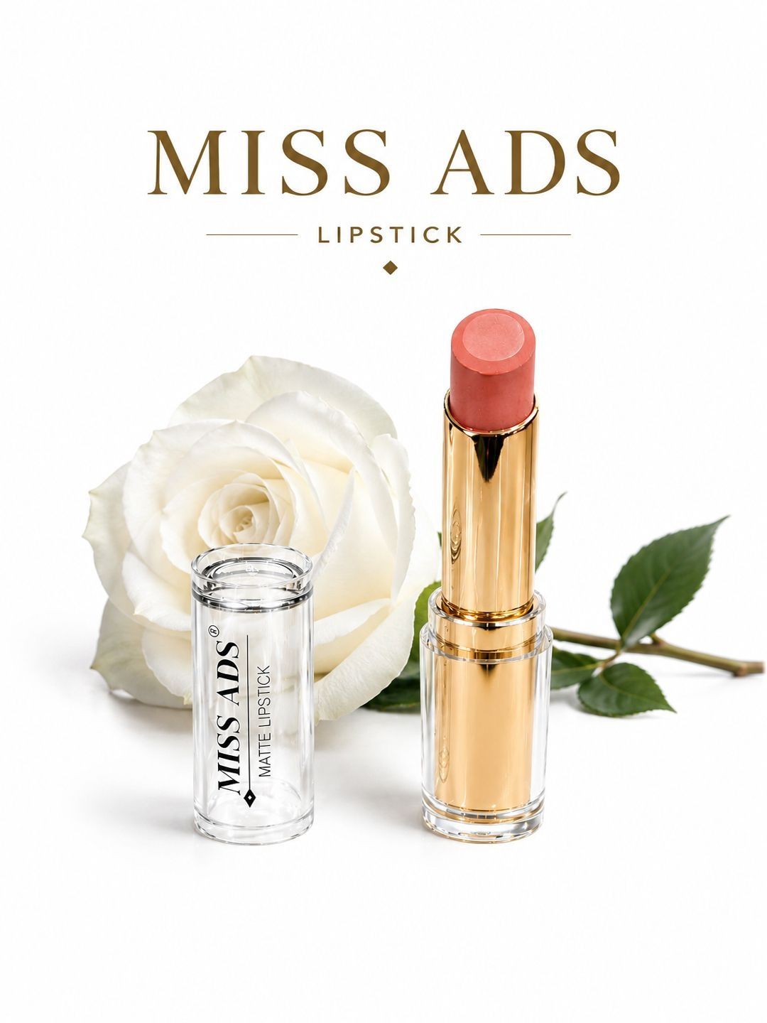 MISS ADS Ultra Smooth Matte Finish Lipstick - 3 g - MAML16-picture-53