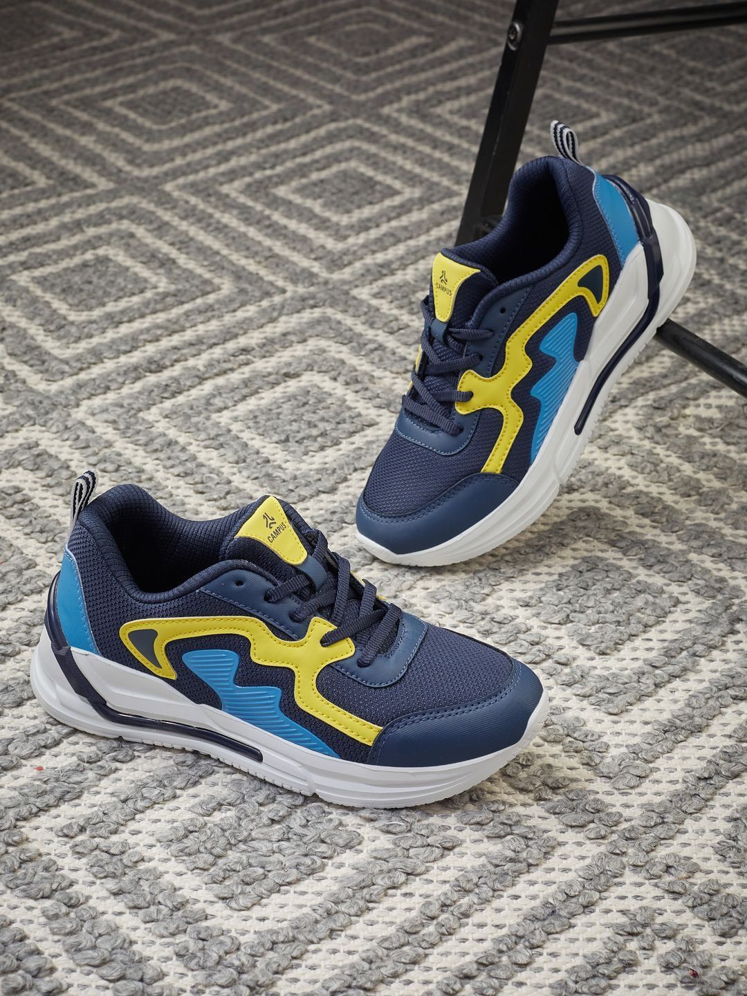 Campus Unisex Kids Colourblocked Sneakers-picture-31