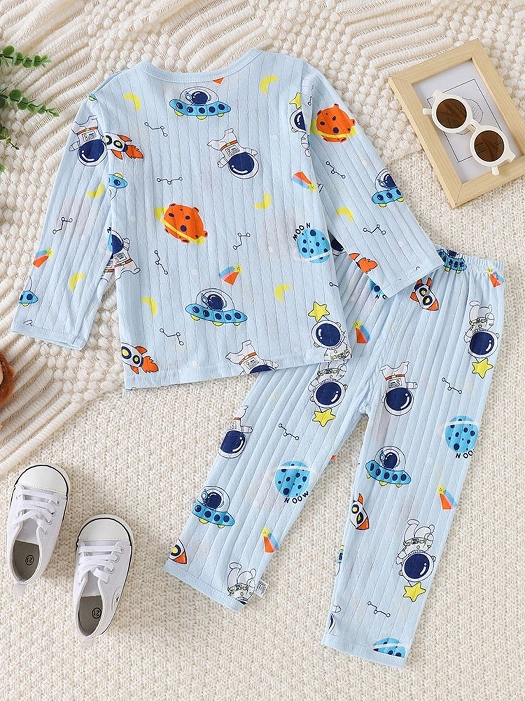Hopscotch Boys Printed Night suit-picture-57